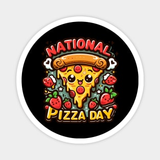 Pizza Is My Love Language: Celebrate National Pizza Day" Magnet